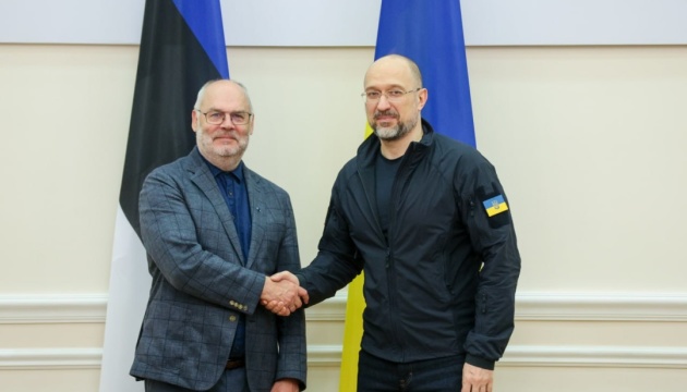 Shmyhal: Estonia was the first to start practical reconstruction projects in Ukraine