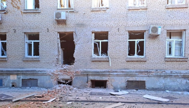 Enemy shells hospital, residential quarters of Kherson