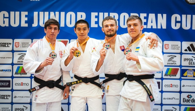 Українські дзюдоїсти виграли чотири нагороди на етапі Кубка Європи в Празі