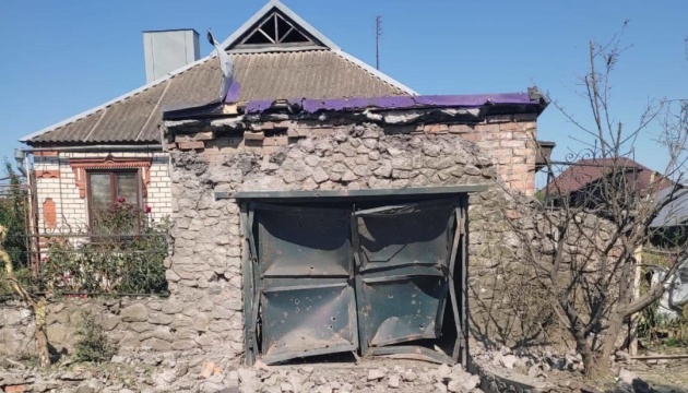 Invaders shell Nikopol district with artillery