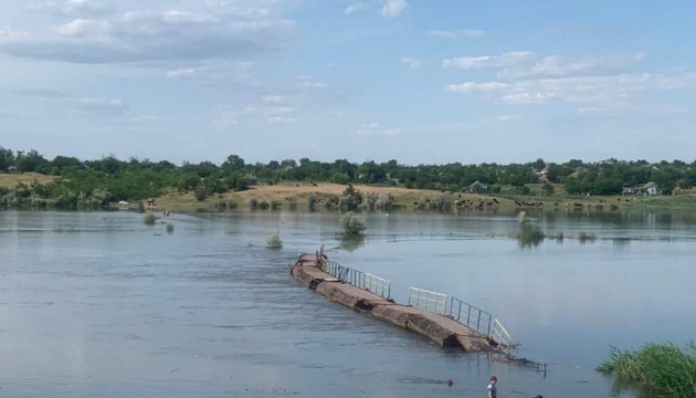 На Миколаївщині внаслідок підриву Каховської ГЕС зруйновані й затоплені мости