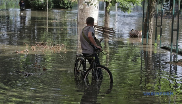 Eighteen settlements in Kherson region remain flooded 
