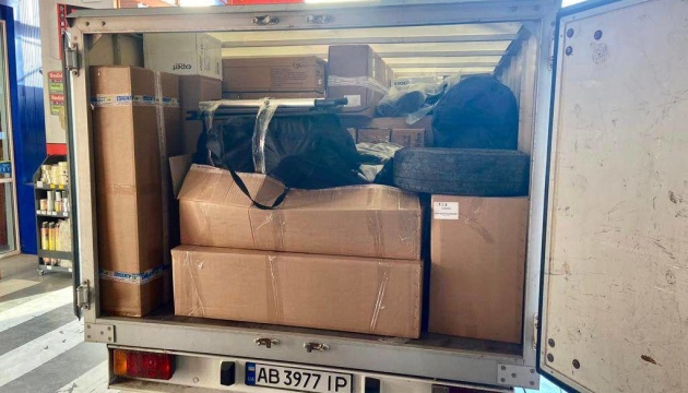 На Херсонщину з Вінниччини доставили обладнання для ліквідації наслідків підтоплення