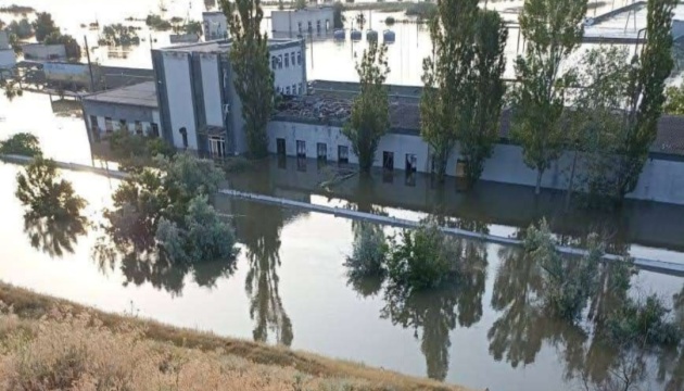 Єдиний державний осетровий завод в Україні повністю затоплений внаслідок підриву Каховської ГЕС
