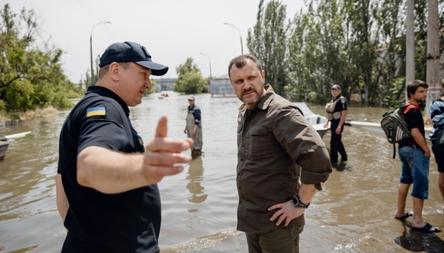 Клименко: Шукаємо шляхи, аби евакуювати людей з лівого берега Херсонщини