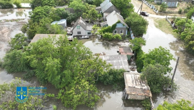 На Миколаївщині у двох громадах рівень води піднявся майже на 6 метрів