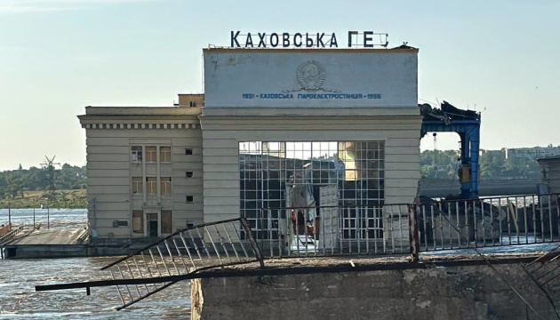 Puede llevar seis años restaurar la central hidroeléctrica de Kajovka 