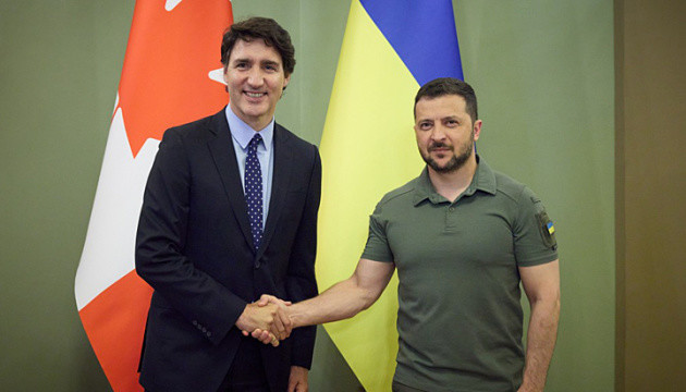 Zełenski i Trudeau zwrócili się do światowych mediów

