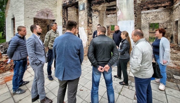 Yahidne village, where Russians held 370 civilians in basement for month, being restored Yahidne village, where Russians held 370 civilians in basement for month, being restored