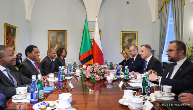 Дуда розповів президентам трьох африканських країн про агресію РФ