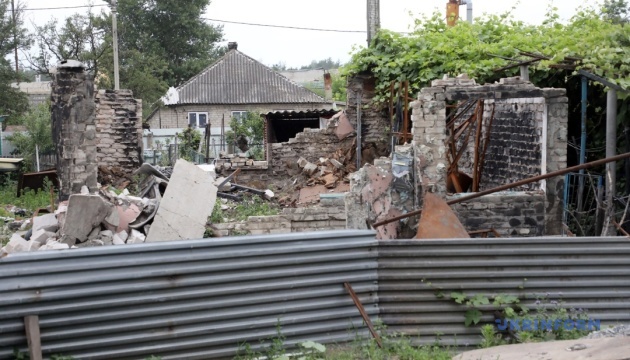 Russen verletzten gestern einen Zivilisten in Region Donezk