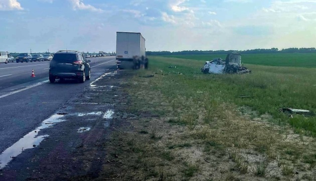 На Київщині зіткнулися п’ять автомобілів - четверо травмованих