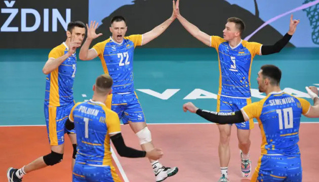 Україна перемогла Північну Македонію у Золотій Євролізі з волейболу