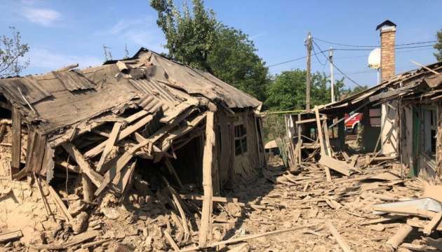 Russians shell village in Kharkiv region in morning: one dead, one injured