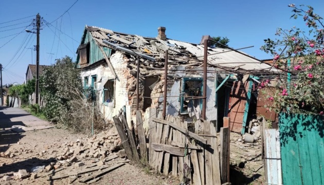 Ворог знову обстріляв Нікопольський район, поранений цивільний