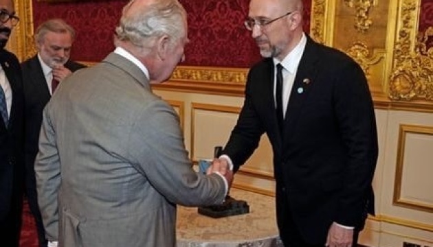 PM Shmyhal meets with King Charles III in London
