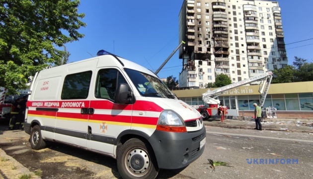 Кількість постраждалих від вибуху в багатоповерхівці у Києві зросла до пʼятьох