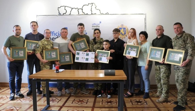 У Львові погасили марки на честь полеглих українських прикордонників