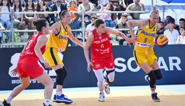 Збірна України з баскетболу 3х3 провела два матчі на Європейських іграх