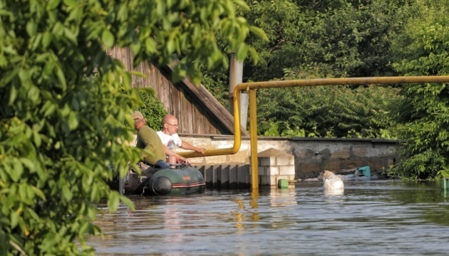 In Kherson region, 18 settlements remain flooded 