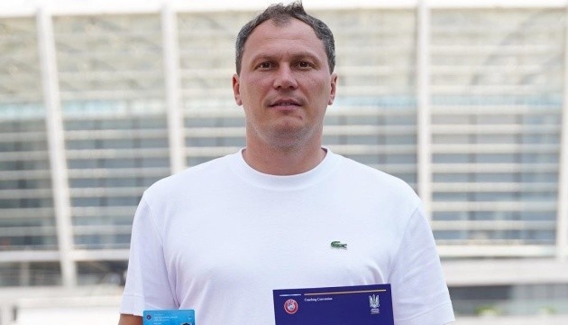Андрій П'ятов отримав тренерський диплом