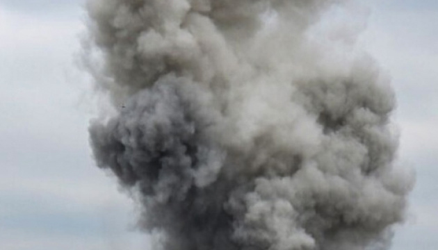 Explosion in Stadt Krementschuk