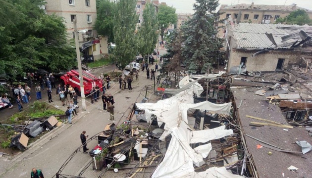 Missile strike damages almost 140 houses in Kramatorsk