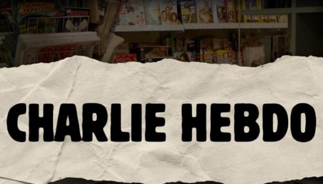 Rosyjska propaganda podrobiła okładkę francuskiego magazynu satyrycznego „Charlie Hebdo”.

