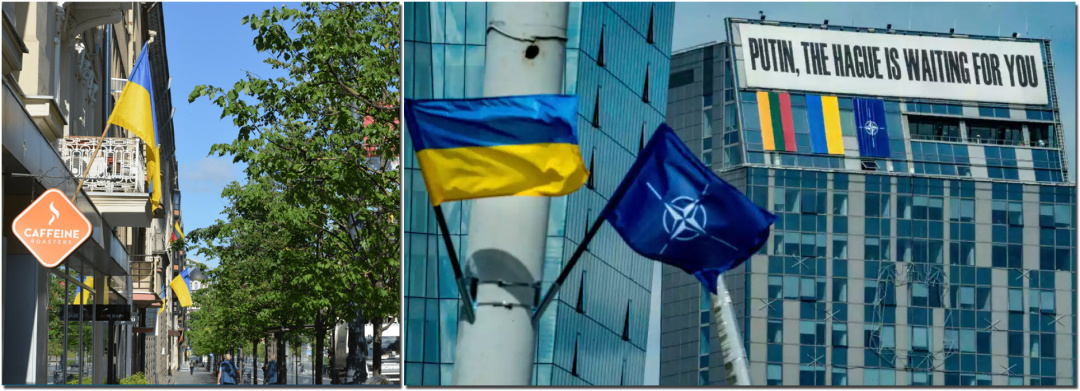 Українські прапори у Вільнюсі.png