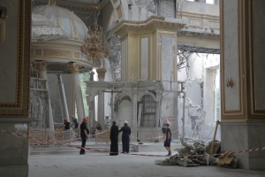 L'agression russe a endommagé 1062 sites du patrimoine culturel en Ukraine