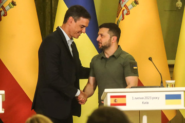 Zelensky se reúne con el presidente del Gobierno de España