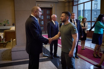 Selenskyj trifft sich mit bulgarischem Präsidenten