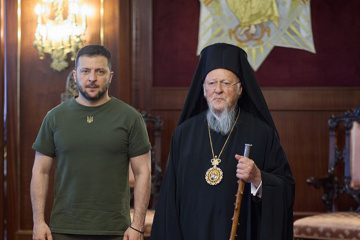 Selenskyj trifft sich mit dem Ökumenischen Patriarchen Bartholomäus