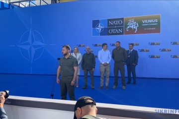 Zełenski w Wilnie - NATO zapewni Ukrainie bezpieczeństwo, Ukraina wzmocni NATO

