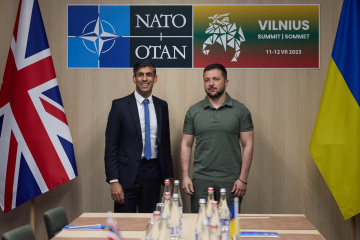 Selenskyj trifft sich in Vilnius auch mit Sunak
