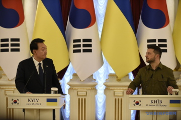 Friedensformel, Lebensmittel- und Energiesicherheit: Selenskyj trifft sich Südkoreas Präsident Yoon Suk Yeol