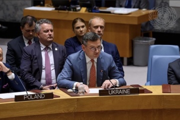 Le ministre ukrainien des Affaires étrangères accuse la Russie d’abuser de sa « présence illégale » au Conseil de sécurité 