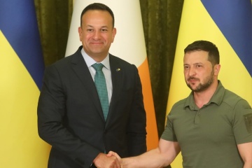 Zelensky se reúne con el primer ministro de Irlanda