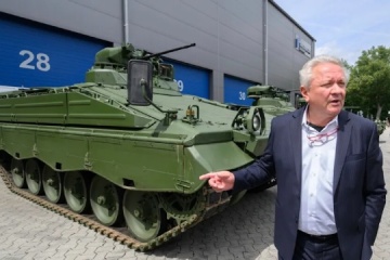 独防衛大手ラインメタル、露の脅迫を受けてもウクライナでの戦車工場建設を断念せず