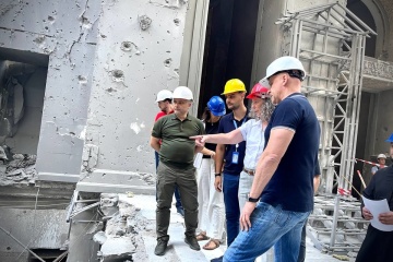 Shelling of Odesa city center: UN coordinator inspects destroyed cathedral