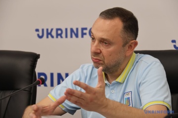 Fencer Kharlan reflects Ukraine's unwillingness to "shake hands" with enemy - sports minister