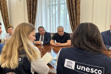 Vertreter von UNESCO treffen in Odessa ein, um Schaden durch russischen Beschuss zu begutachten