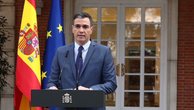 Spanischer Premierminister in Kyjiw eingetroffen
