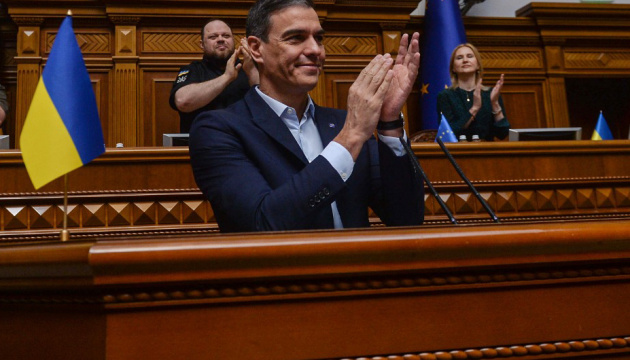 El presidente del Gobierno de España interviene ante la Verjovna Rada 
