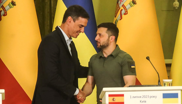 Zelensky se reúne con el presidente del Gobierno de España