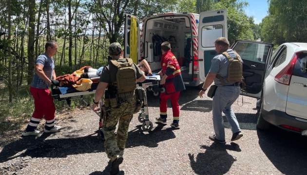 Enemy shells village in Chernihiv region, three civilians injured