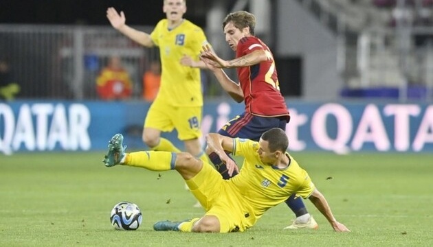 Україна поступилася Іспанії у півфіналі молодіжного ЧЄ-2023 з футболу
