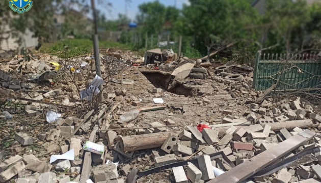Russians drop explosives near humanitarian aid point in Kherson region