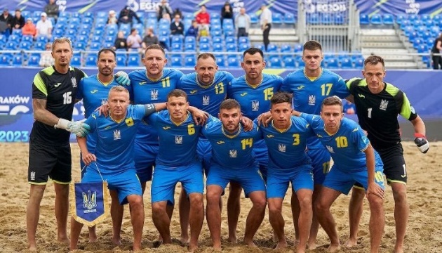 Збірна Україна з пляжного футболу перемогла Литву у відборі чемпіонату світу