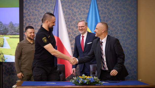 Україна та Чехія підписали Меморандум про оборонну співпрацю